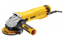 Dewalt DWE4206K 110V 115mm Mini Grinder With No-Volt Release Switch & Kitbox £92.95